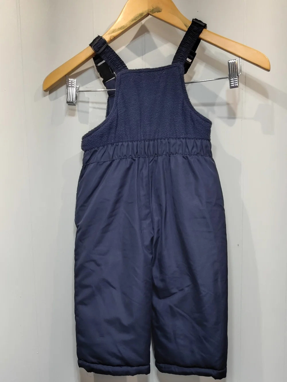 OshKosh B'Gosh Snow Bib in Navy Blue size 18 Mo Cozy Snow Warm‎